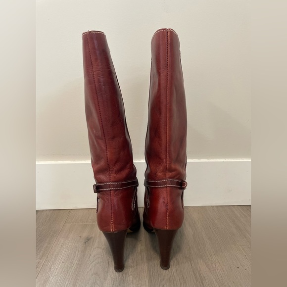 Burgundy Boots - Picture 3 of 6